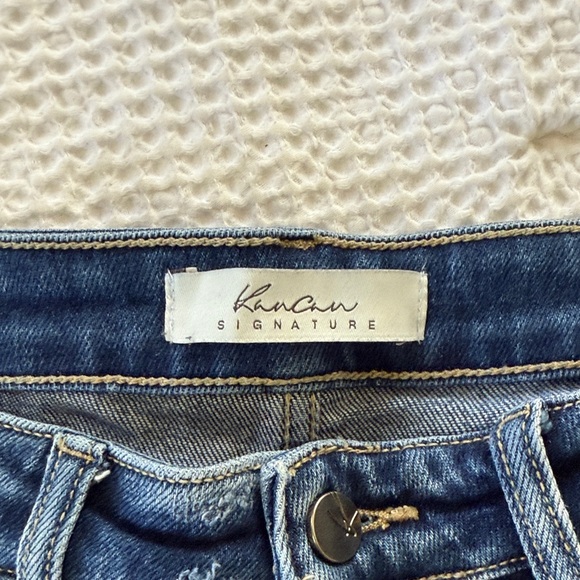 KanCan Ripped Blue Skinny Jeans - Picture 2 of 3